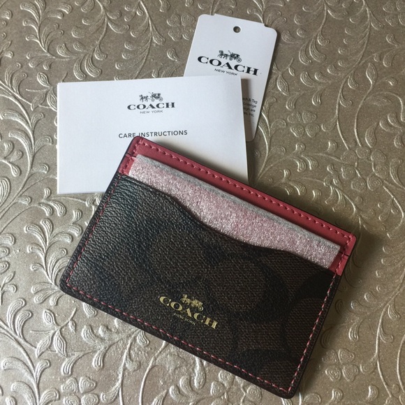 Coach Accessories - Coach Signature PVC Card Case